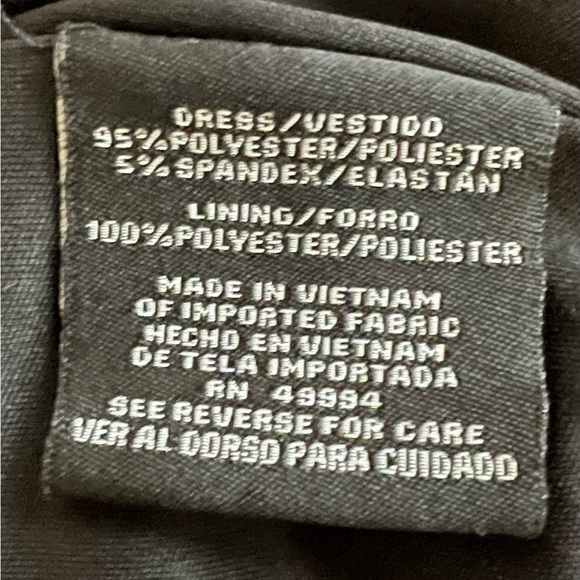 Women’s R&M Richards Black Cold Shoulder Dress - Picture 4 of 4